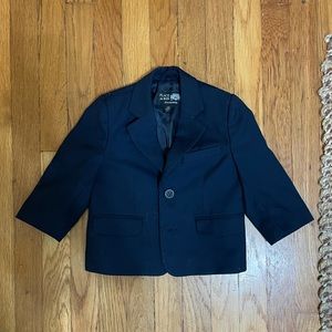 Navy Toddler Suit Jacket 12mos